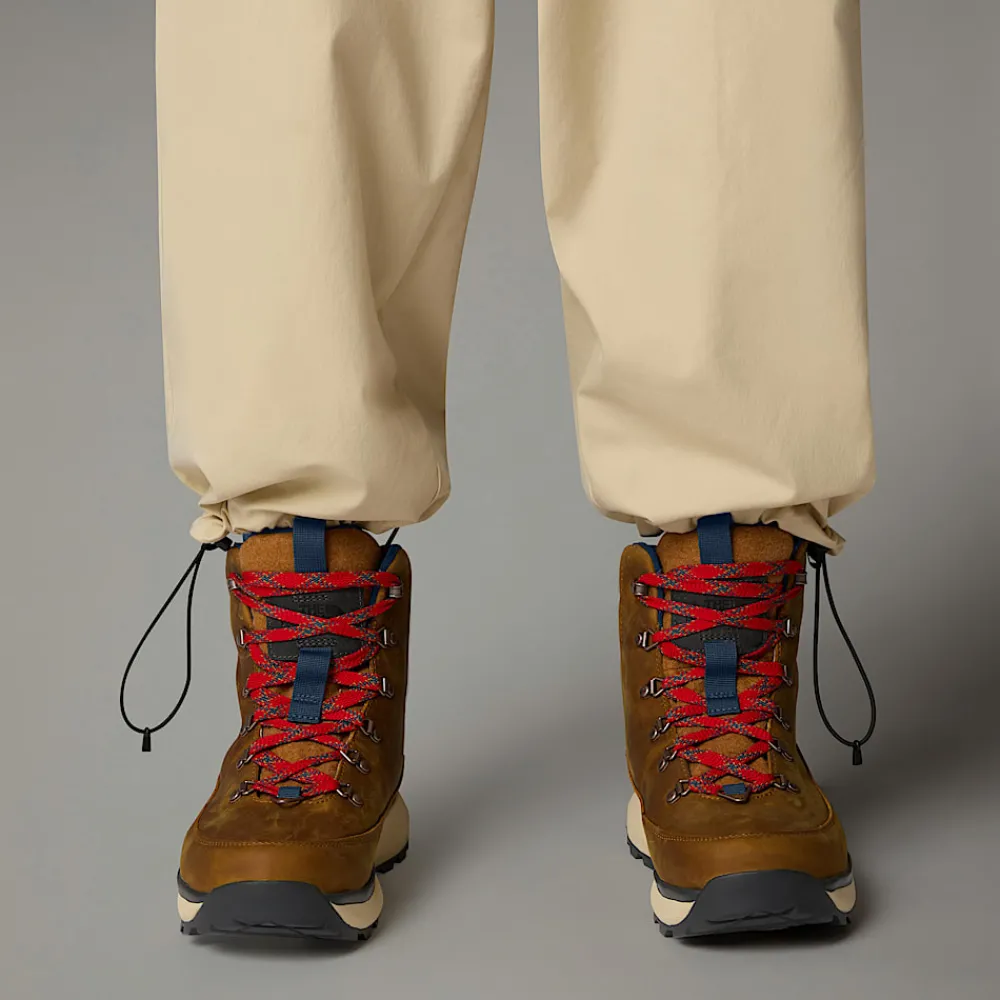 Botas De Nieve Impermeables De Piel Bergen Para Hombre-The North Face Discount