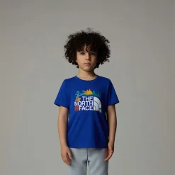 Camiseta Con Estampado Gráfico Trail Map Para Niños-The North Face