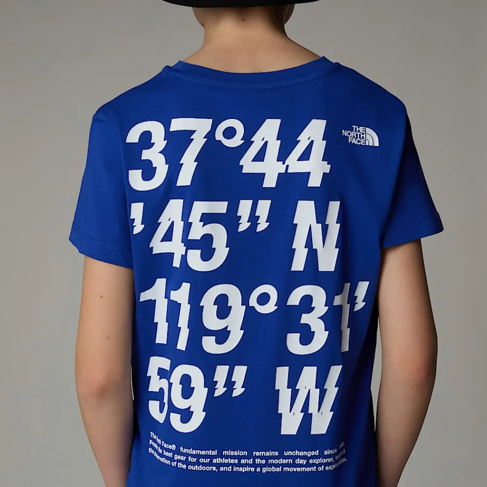 Camiseta Con Estampado Gráfico Coordinates Para Niño-The North Face Sale