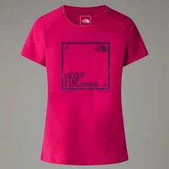 Camiseta Con Estampado Gráfico Lightning Para Mujer-The North Face