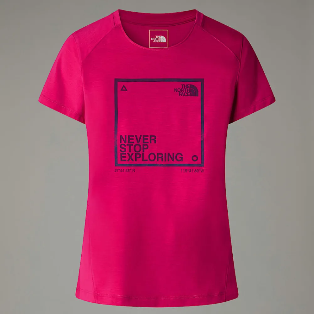 Camiseta Con Estampado Gráfico Lightning Para Mujer-The North Face