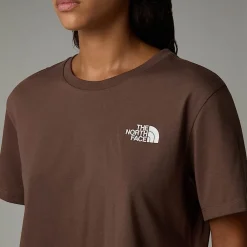 Camiseta Corta Simple Dome Para Mujer-The North Face Online