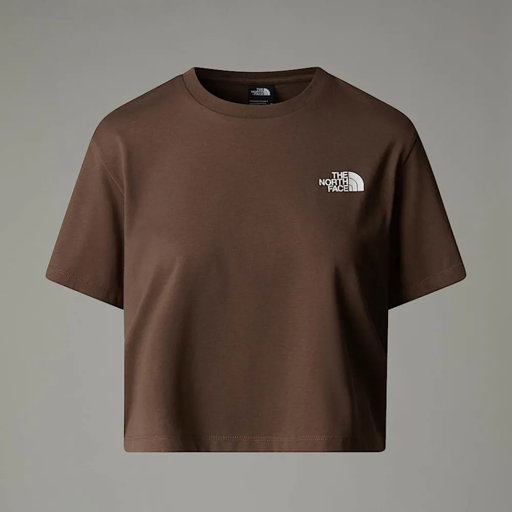 Camiseta Corta Simple Dome Para Mujer-The North Face Online