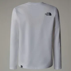 Camiseta De Mana Larga Easy Para Niños-The North Face Hot