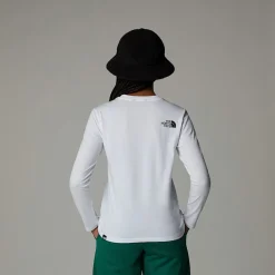 Camiseta De Mana Larga Easy Para Niños-The North Face Hot
