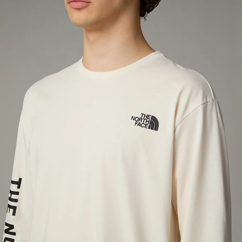 Camiseta De Manga Larga Con Estampado Gráfico Varsity Para Hombre-The North Face Outlet