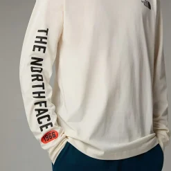 Camiseta De Manga Larga Con Estampado Gráfico Varsity Para Hombre-The North Face Outlet