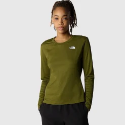 Camiseta De Manga Larga Plegable LIGHTRANGE™ Para Mujer-The North Face