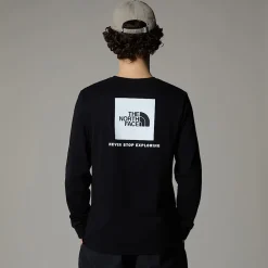 Camiseta De Manga Larga Red Box Para Hombre-The North Face Best