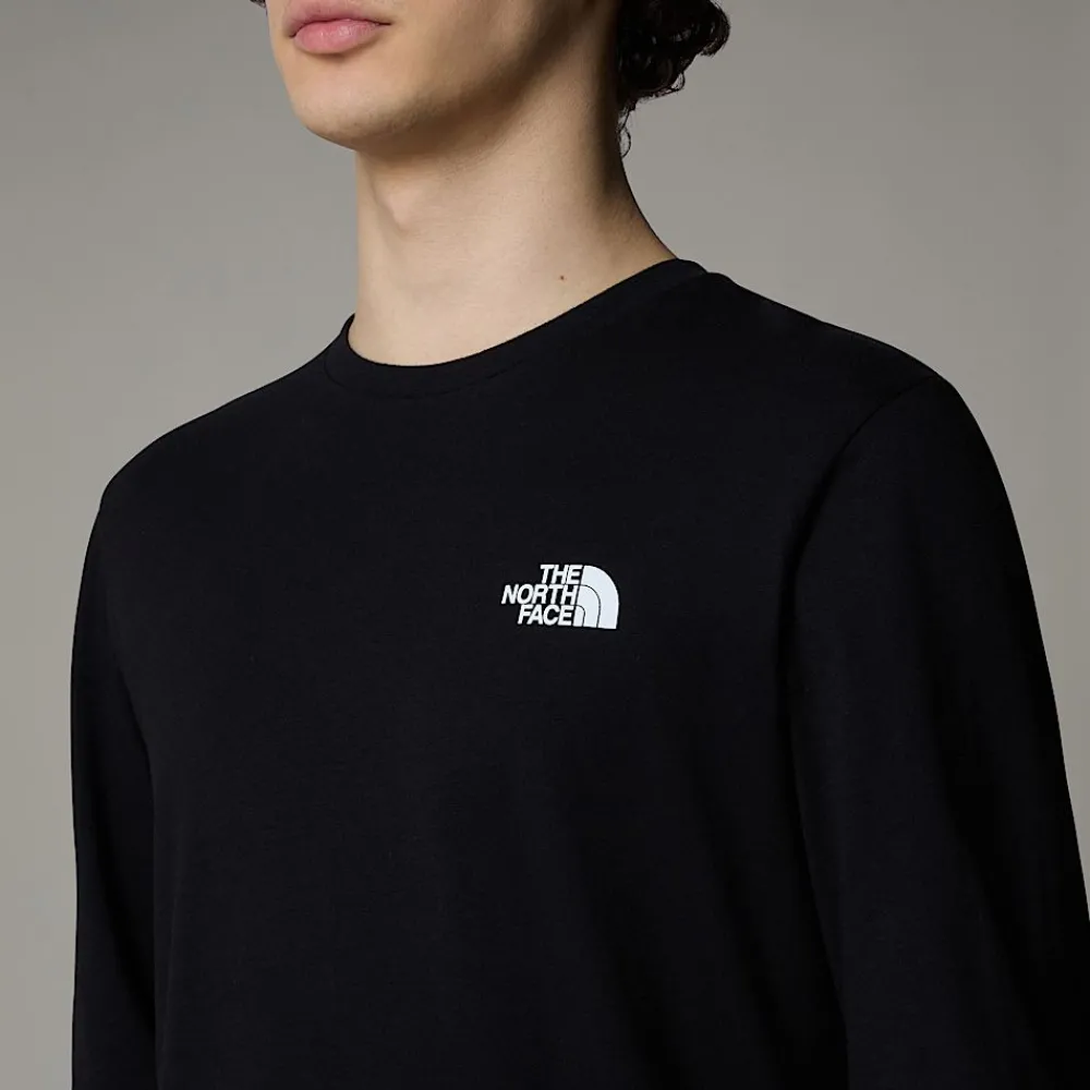 Camiseta De Manga Larga Red Box Para Hombre-The North Face Best