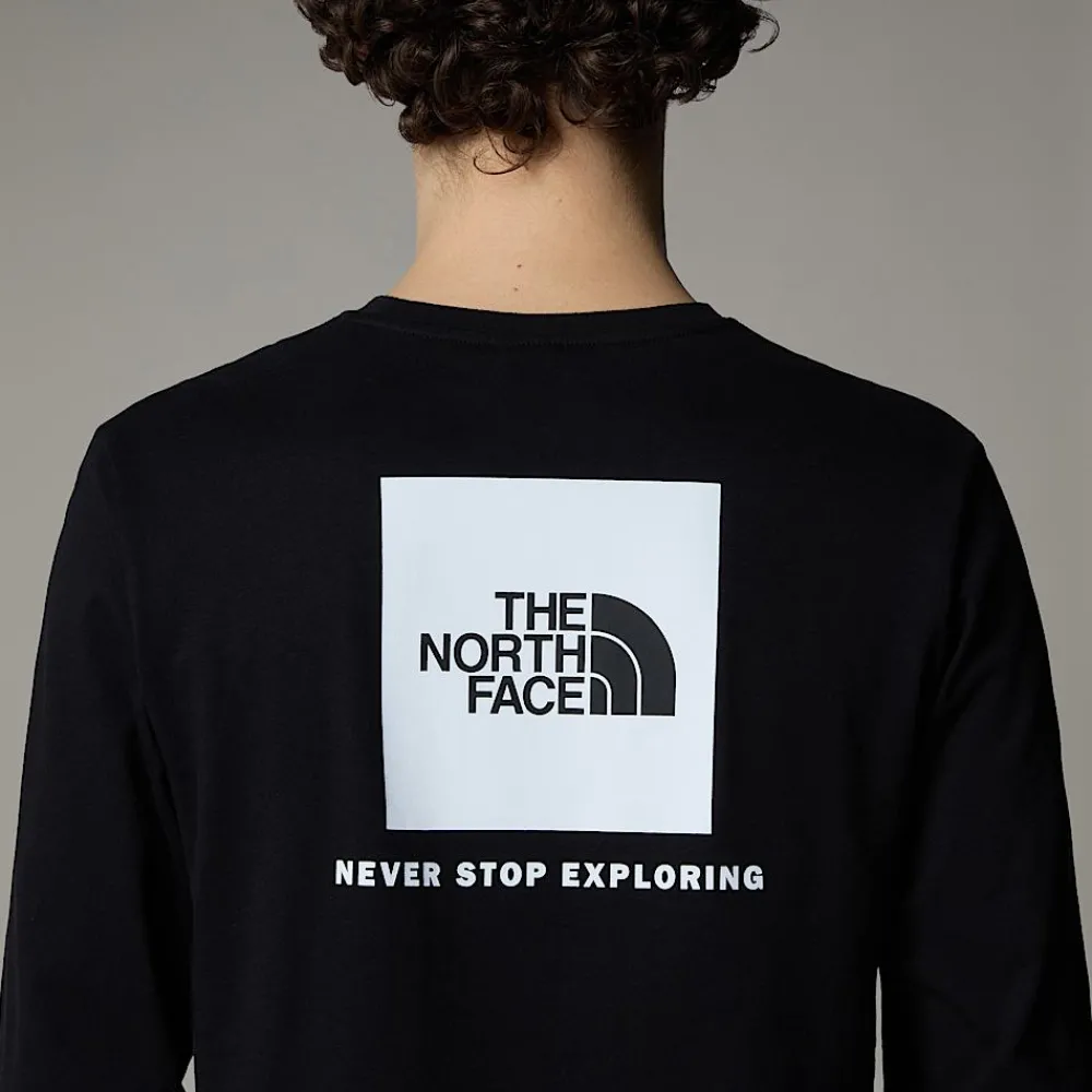 Camiseta De Manga Larga Red Box Para Hombre-The North Face Best