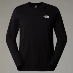 Camiseta De Manga Larga Simple Dome Para Hombre-The North Face New