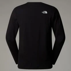 Camiseta De Manga Larga Simple Dome Para Hombre-The North Face New