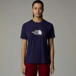 Camiseta Foundation Mountain Para Mujer-The North Face Clearance
