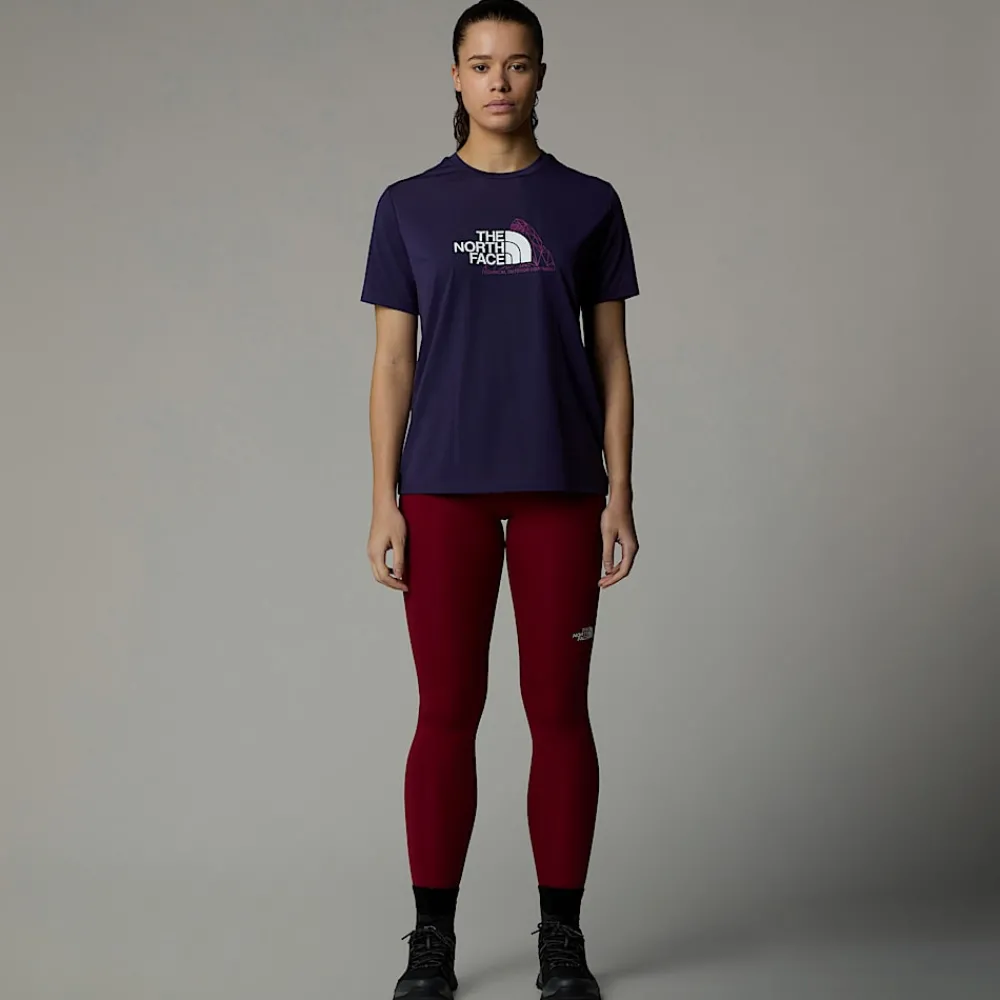 Camiseta Foundation Mountain Para Mujer-The North Face Clearance
