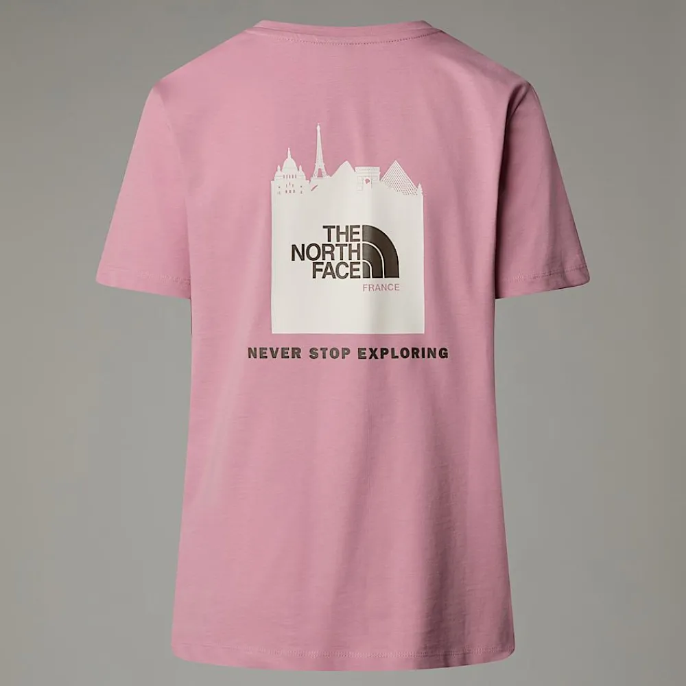 Camiseta France Redbox Para Mujer-The North Face New