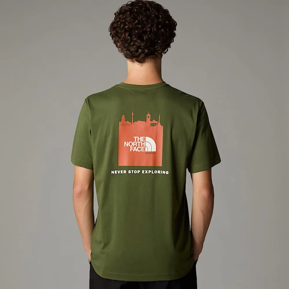 Camiseta Germany Redbox Para Hombre-The North Face