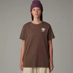 Camiseta Holgada Cartoon Para Mujer-The North Face