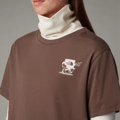 Camiseta Holgada Cartoon Para Mujer-The North Face