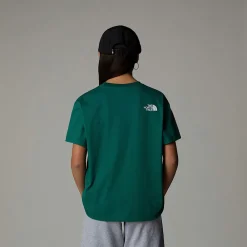 Camiseta Holgada Con Estampado Gráfico Varsity Para Jóvenes-The North Face Online