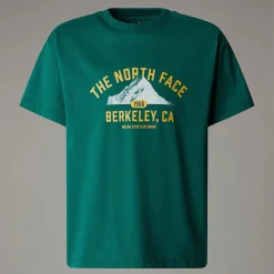 Camiseta Holgada Con Estampado Gráfico Varsity Para Jóvenes-The North Face Online