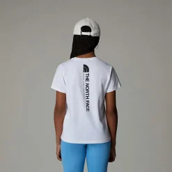 Camiseta Holgada Con Estampado Gráfico Vertical Para Niña-The North Face Discount