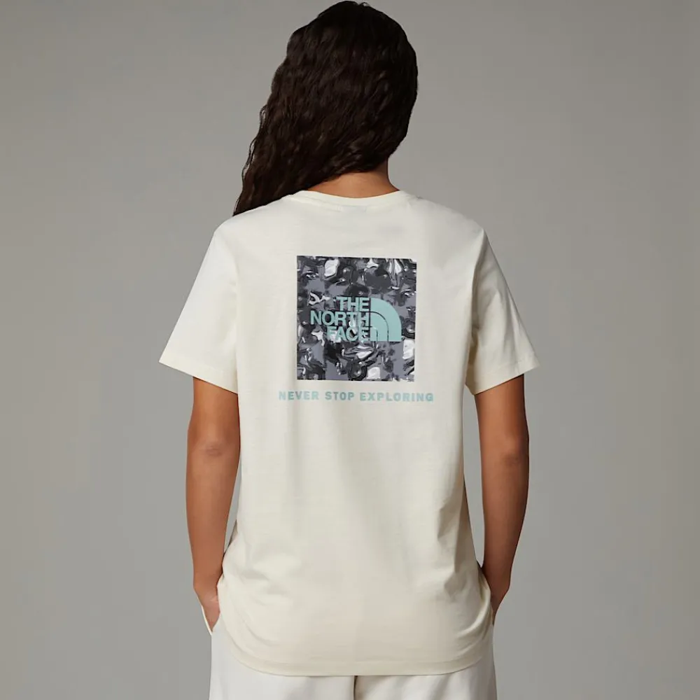 Camiseta Holgada Con Estampado Gráfico Redbox Para Mujer-The North Face