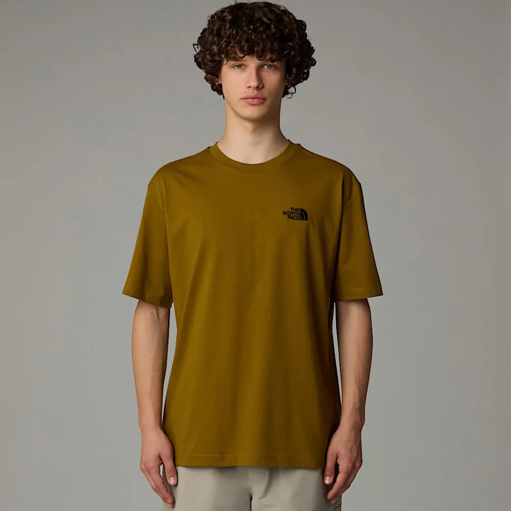 Camiseta Holgada Simple Dome Para Hombre-The North Face New