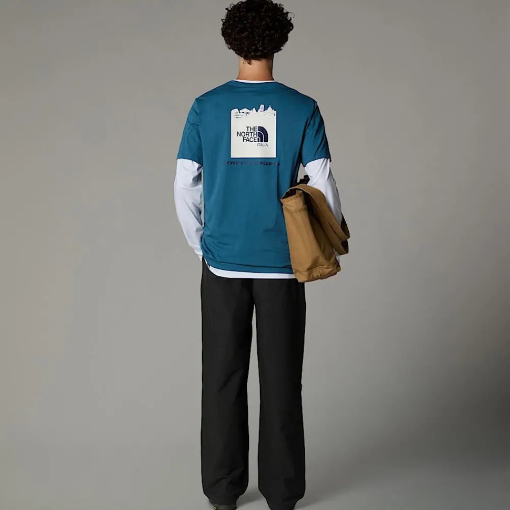 Camiseta Italy Redbox Para Hombre-The North Face Sale
