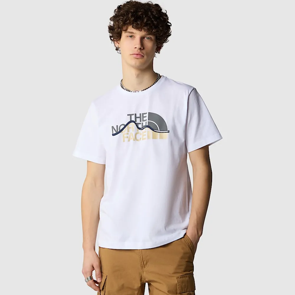 Camiseta Mountain Line Para Hombre-The North Face Outlet