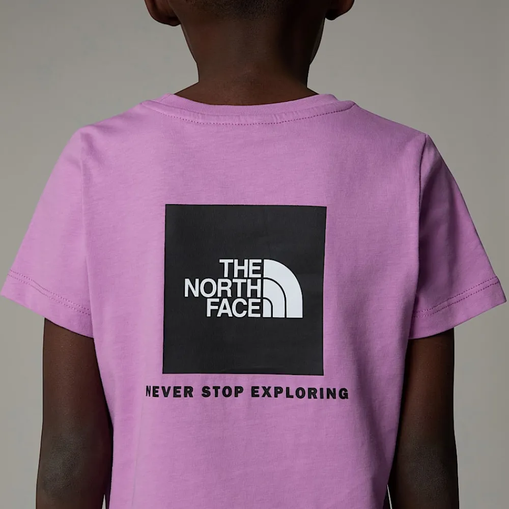 Camiseta Redbox Para Niños-The North Face New
