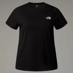 Camiseta Simple Dome De Talla Grande Para Mujer-The North Face
