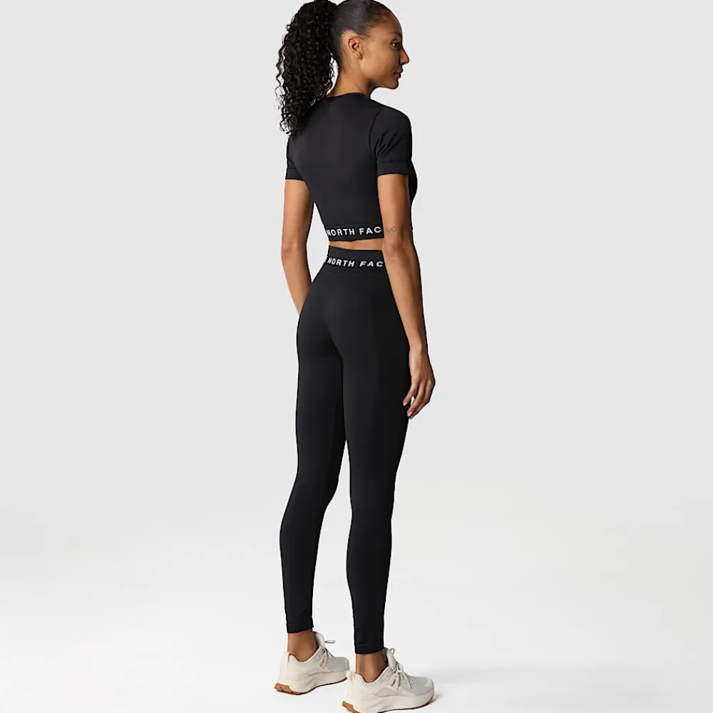 Camiseta Sin Costuras Para Mujer-The North Face Outlet
