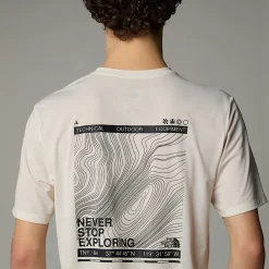 Camiseta Topographic Foundation Para Hombre-The North Face Hot