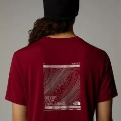 Camiseta Topographic Foundation Para Mujer-The North Face
