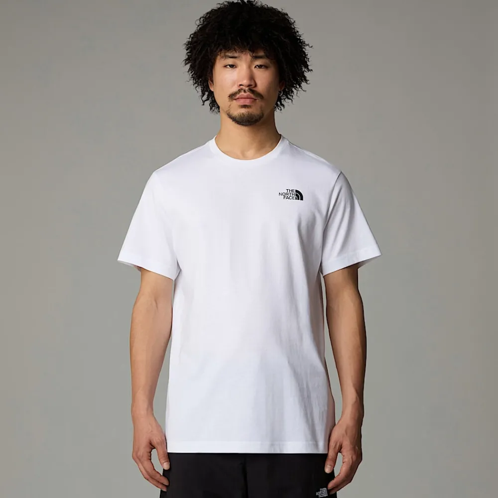 Camiseta Vertical Para Hombre-The North Face Discount