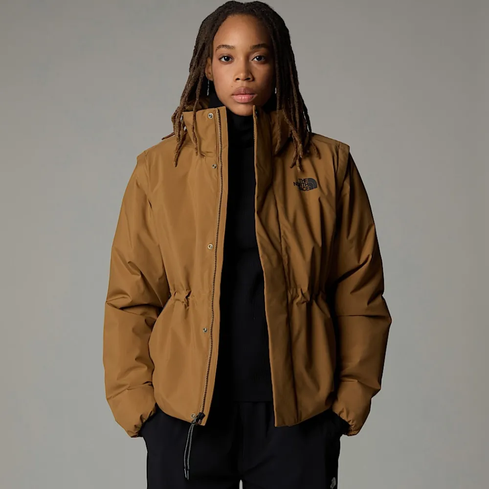 Chaqueta Convertible Acolchada 2 En 1 Para Mujer-The North Face New