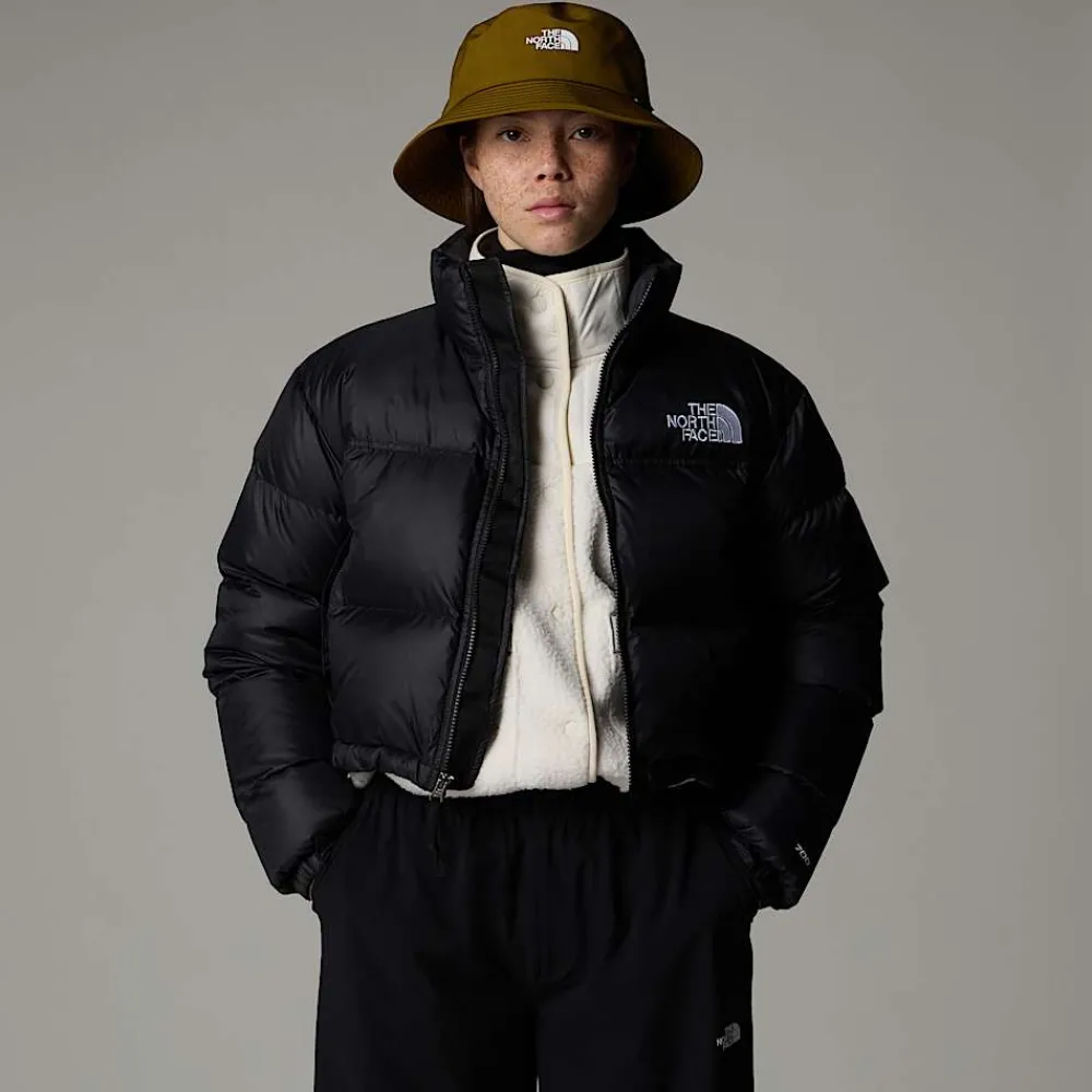 Chaqueta Corta Nuptse Para Mujer-The North Face