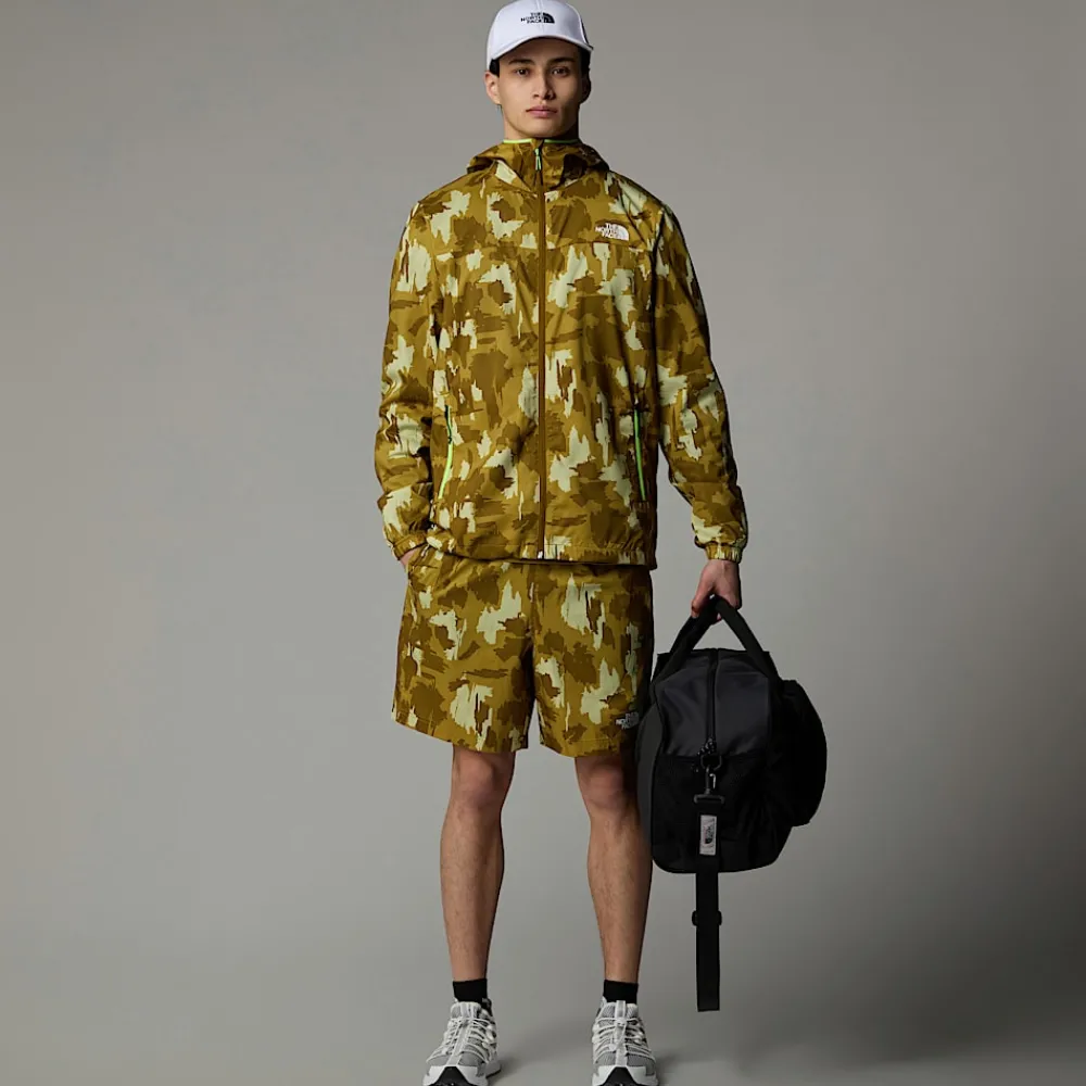 Chaqueta Cortavientos Estampada Con Capucha Para Hombre-The North Face Clearance