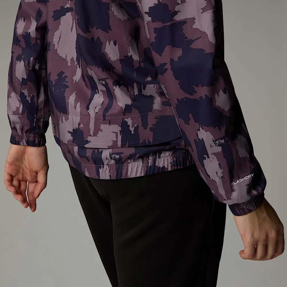 Chaqueta De Chándal Cortavientos Estampada Para Mujer-The North Face