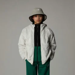 Chaqueta Polar Con Capucha Y Cremallera Integral Osito Para Niña-The North Face New