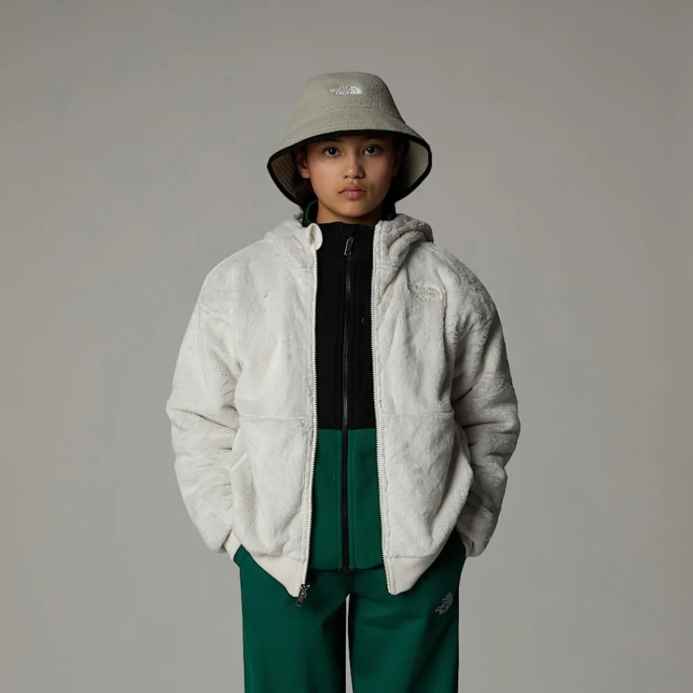 Chaqueta Polar Con Capucha Y Cremallera Integral Osito Para Niña-The North Face New