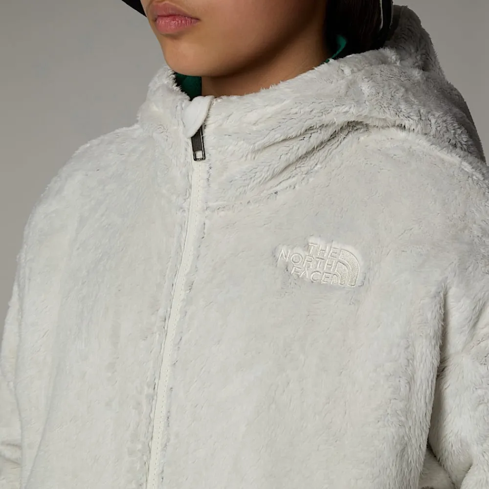 Chaqueta Polar Con Capucha Y Cremallera Integral Osito Para Niña-The North Face New