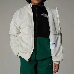 Chaqueta Polar Con Capucha Y Cremallera Integral Osito Para Niña-The North Face New