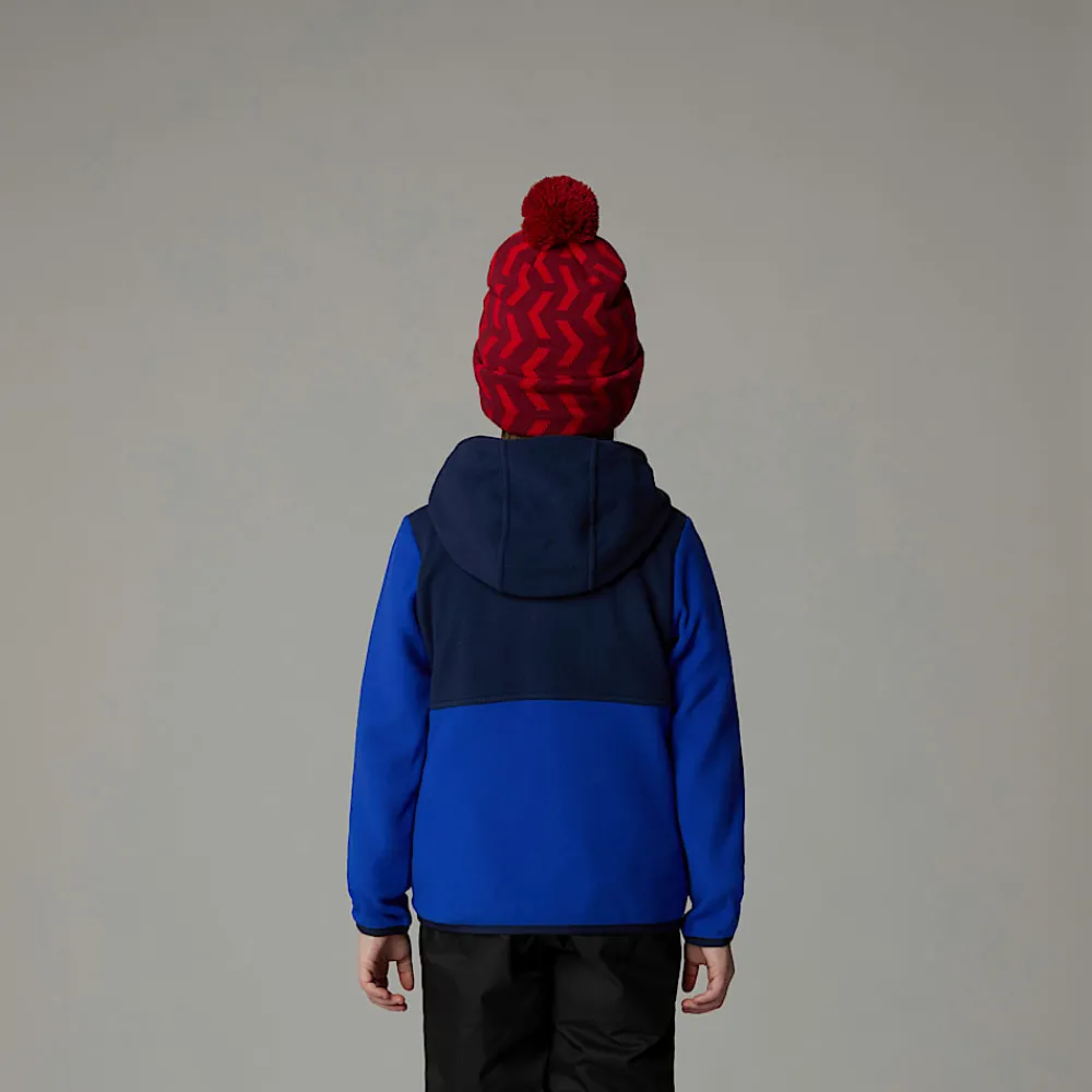 Chaqueta Polar Con Capucha Y Cremallera Integral Glacier Para Niños-The North Face Best