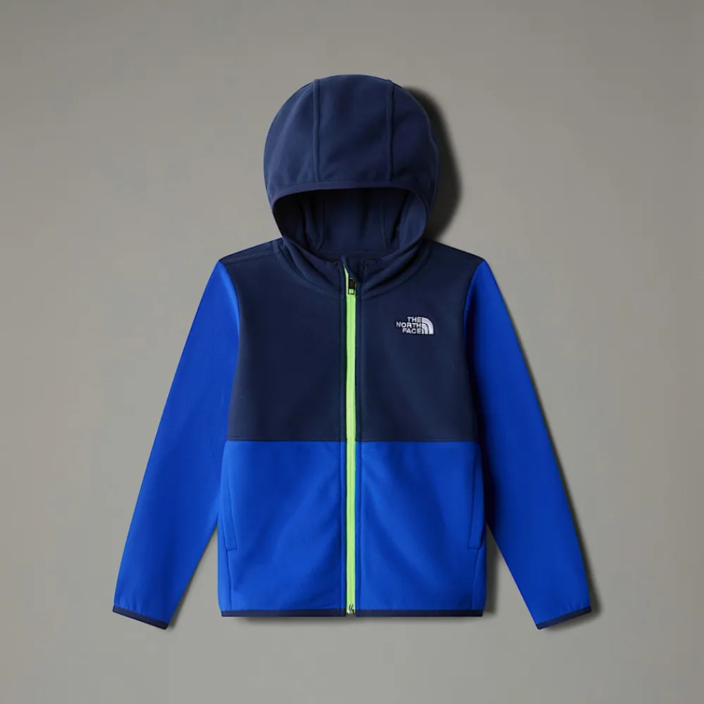 Chaqueta Polar Con Capucha Y Cremallera Integral Glacier Para Niños-The North Face Best