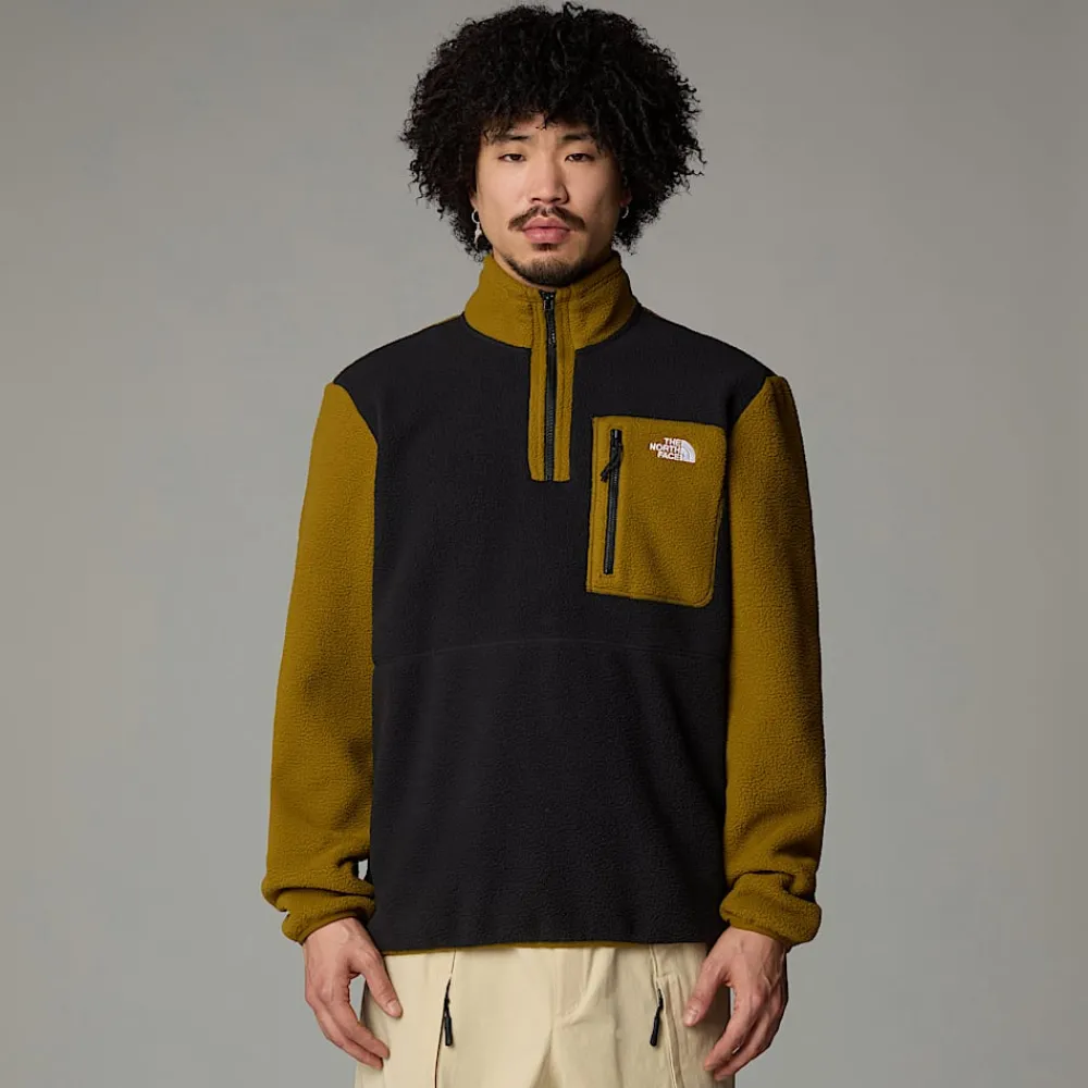 Chaqueta Polar Con Cremallera De 1/4 Yumiori Para Hombre-The North Face Online