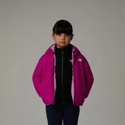 Chaqueta Reversible Con Capucha Y Cremallera Integral Shasta Para Niños-The North Face New