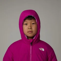 Chaqueta Reversible Con Capucha Y Cremallera Integral Shasta Para Niños-The North Face New