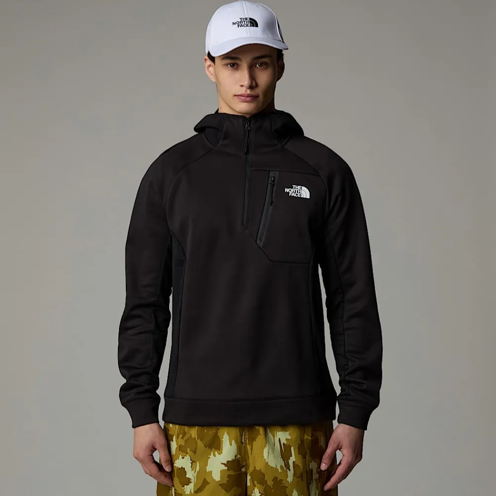 Forro Polar Con Capucha Y Cremallera De 1/4 Para Hombre-The North Face Outlet